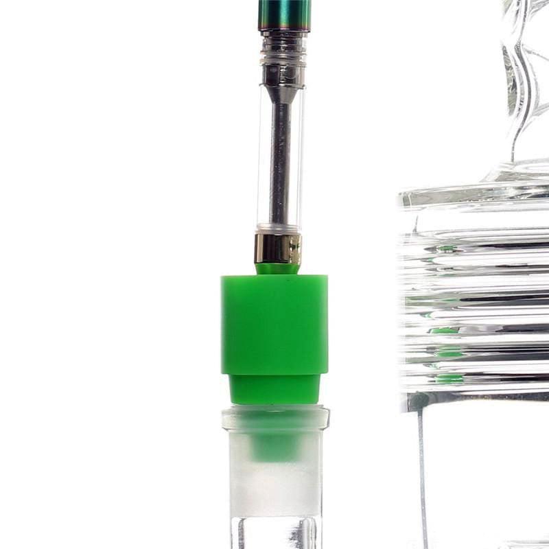 Greenlightvapes G-Cap Silicone Cartridge Rig Connector.