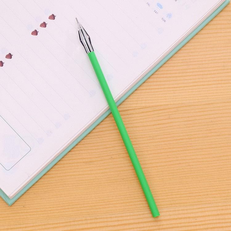 12 color Kawaii Diamond head Gel Pen set cute Signature Pen Escolar Papelaria School Office Supply Promotional Gifthhhjjj.