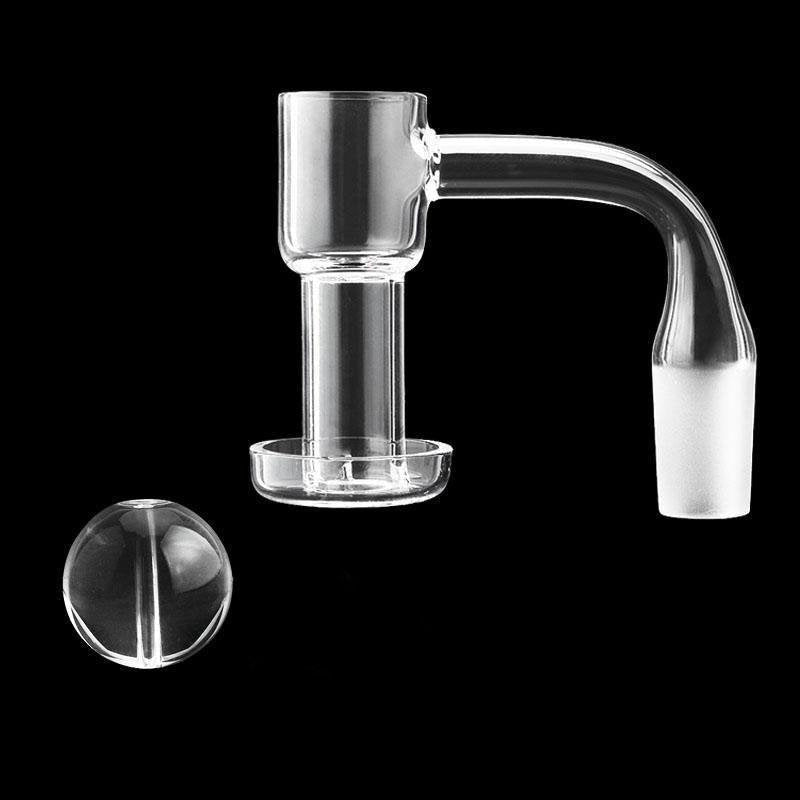 Beracky Flat Top Terp Slurper Quartz Banger 2mm Set.