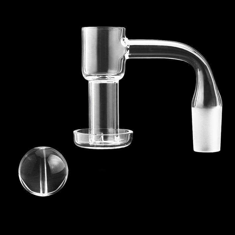 Beracky Flat Top Terp Slurper Quartz Banger 2mm Set.