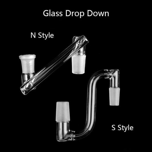 Pack Science Glass Drop Down Rig Adapter.