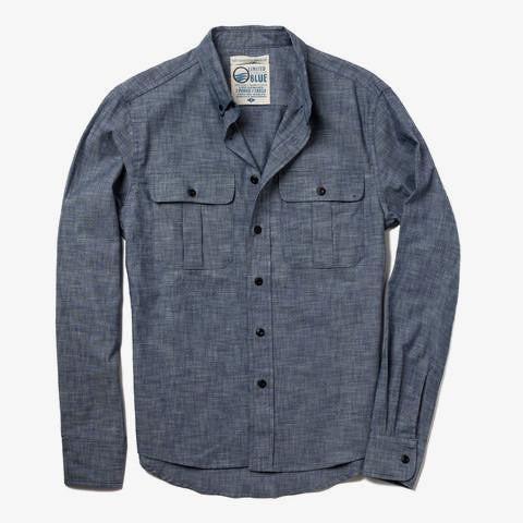 Ayres Chambray-Comfortable and practical, our chambray button down is perfect for travel or days spent on the go. The Ayres Chambray