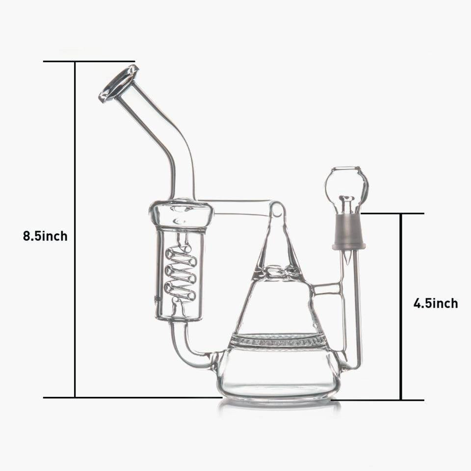 Double Recycler Honeycomb Turbine Spiral Ice Catcher.