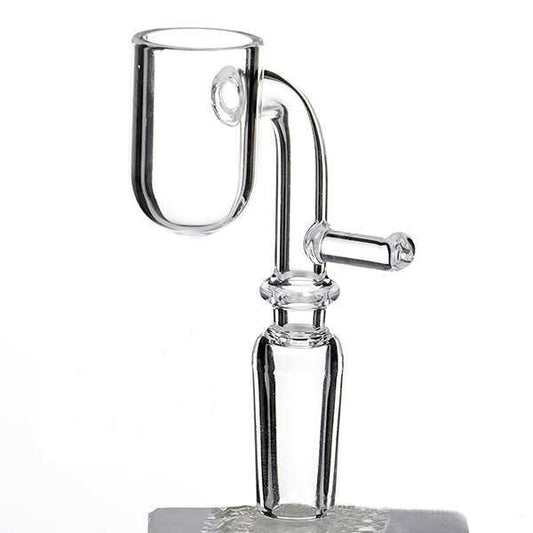 Flat Top Round Bottom Quartz Banger Enail.