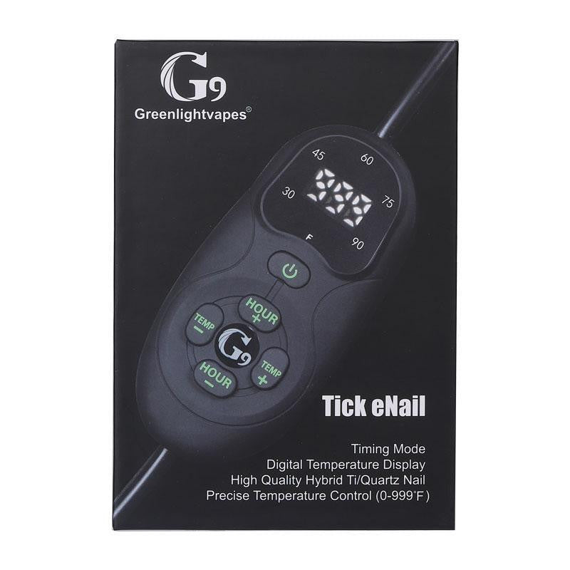 Greenlightvapes G9 Tick 25mm Axial Quartz Banger Kit.