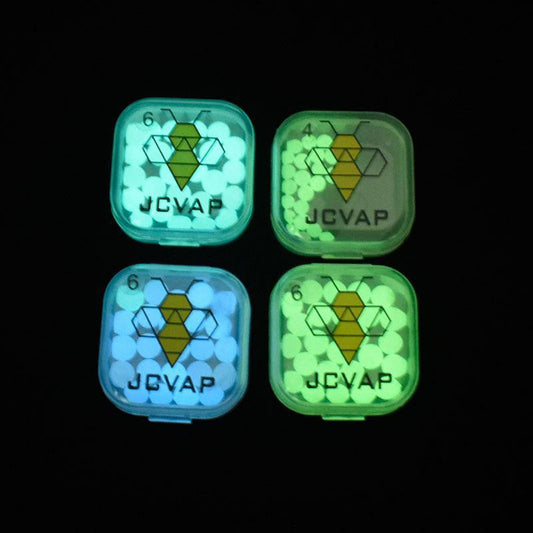 JCVAP Glow Quartz Terp Pearl Inserts.