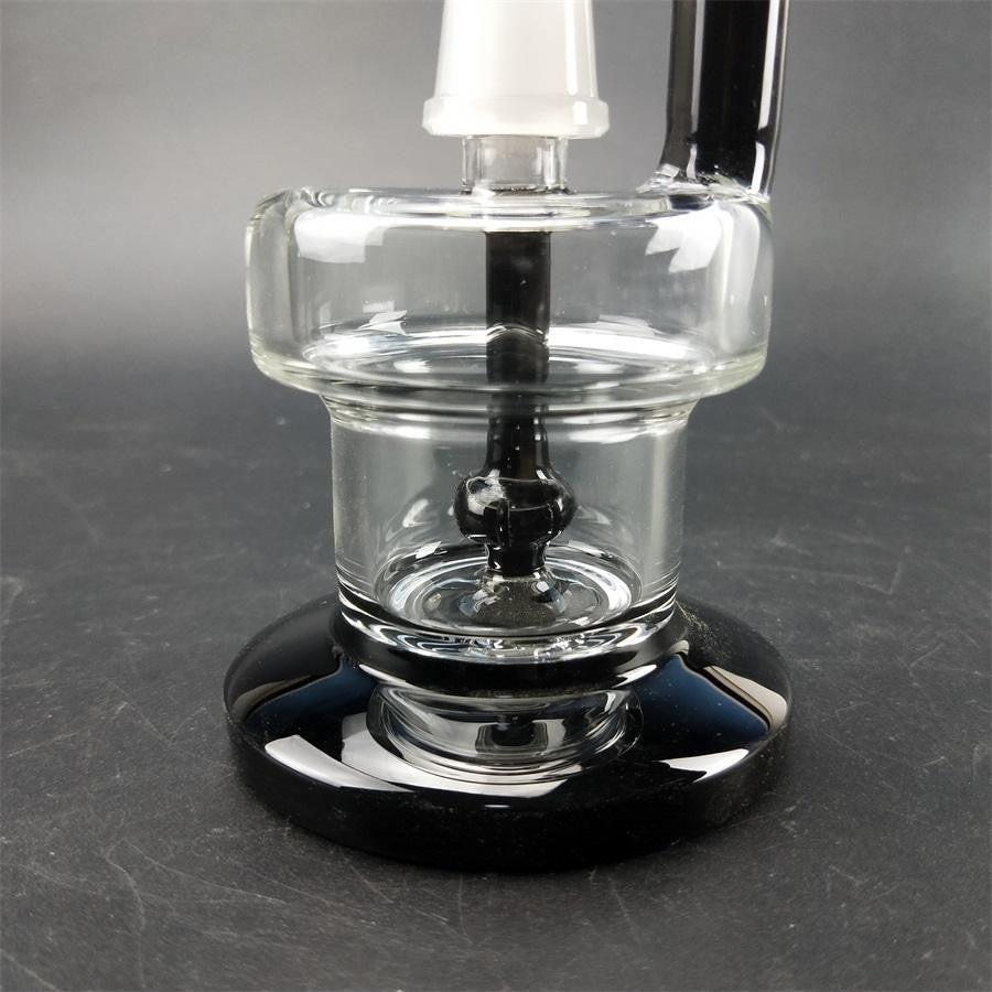ML Glass Black Curved Tyre Percolator.