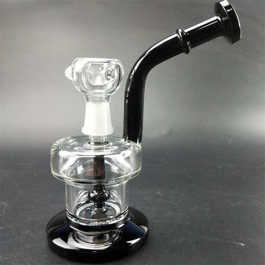 ML Glass Black Curved Tyre Percolator.