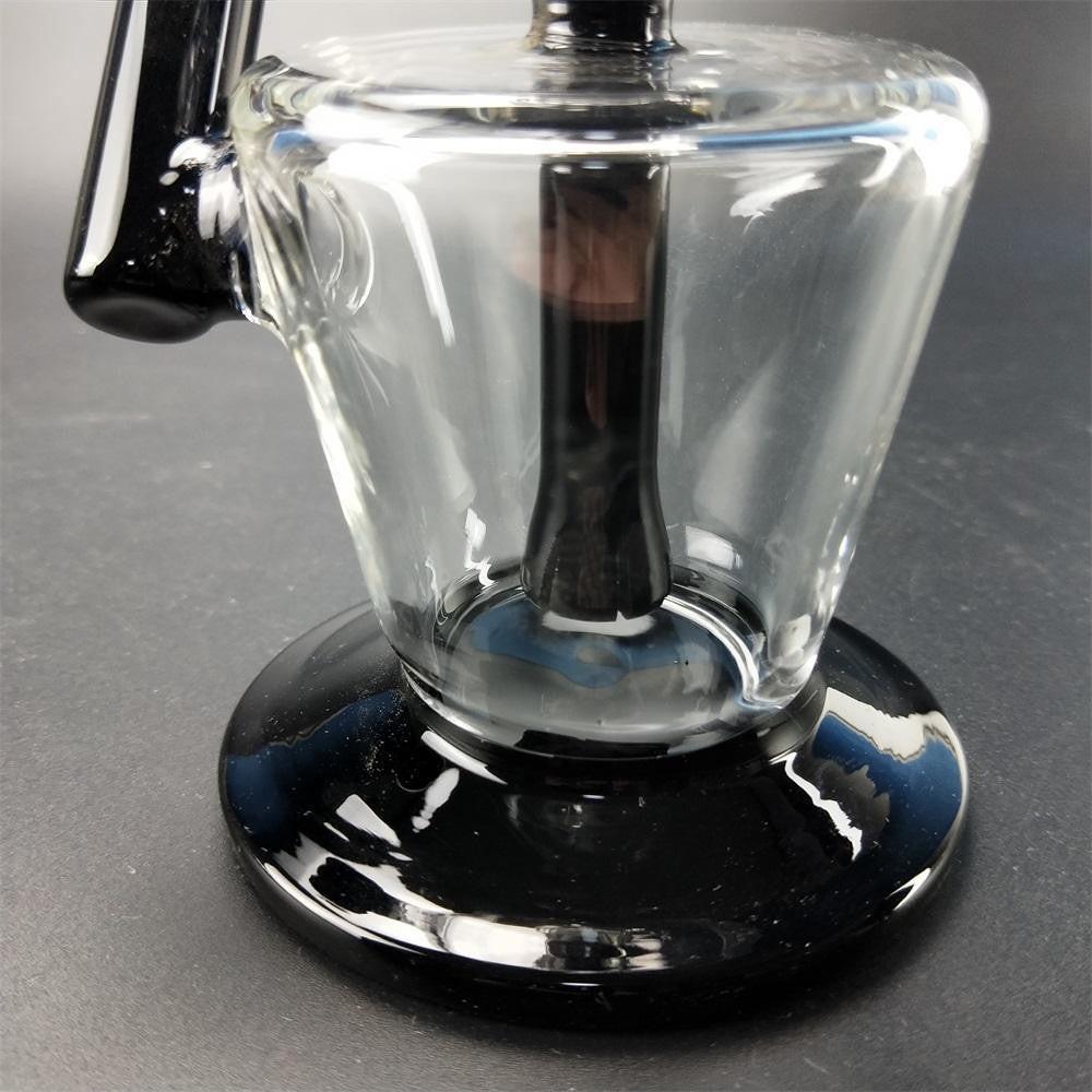ML Glass Black Straight Tyre Percolator.