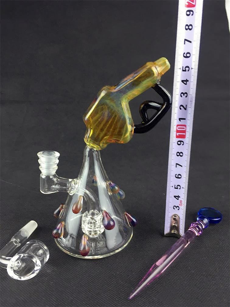ML Glass Gas Pump Oil Rig.