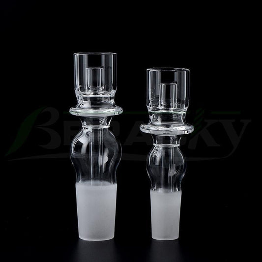 Pack Science Green Energy Straight Bubble Quartz Enail.