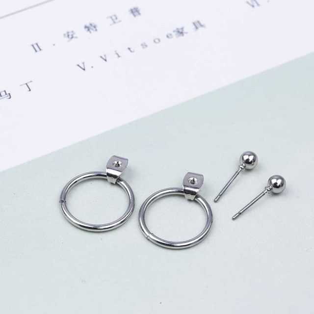 969696 yuhuv test FAMSHIN Fashion Bohemian Vintage Earrings Jewelry Cute Gold Color Geometric Round Metal Stud Earrings Best Gift for Women Girl yuhuv test aja.