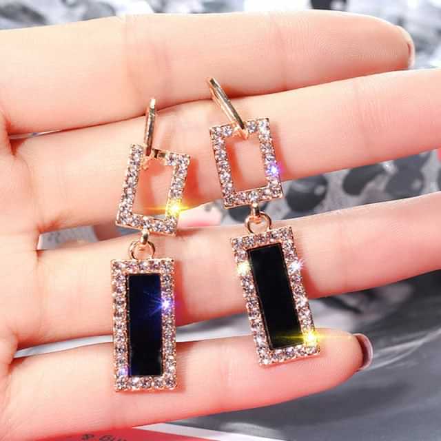 Fashion Oversized Hollow Round Alloy Drop Earrings For Women Geometry Alloy Earrings Wedding Pendientes Party Jewelry yuhuv test yuhuv test022.