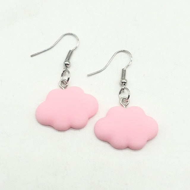 969696 yuhuv test Fashion Cute 6 colors Sweet Summer Cloud Drop Earrings Punk Jewelry For Cool Women Girl Friendship Gifts yuhuv test aja.
