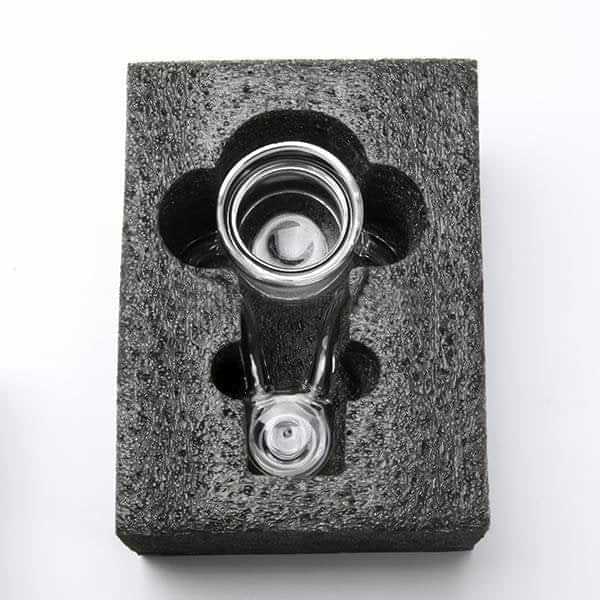 Vaportime 50MM XXXXL Double Quartz Tube Thermal Banger+Bubble Carb Cap.