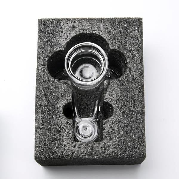 Vaportime 50MM XXXXL Double Quartz Tube Thermal Banger+Bubble Carb Cap.