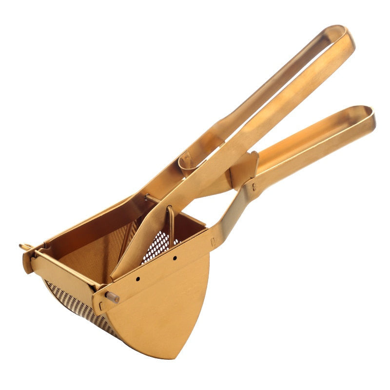 1xStainless Steel Manual Fruit Pomegranate Squeezer Orange Lemon Juicer Hand Press Kitchen Tools Potato Masher Ricer Maker Tool000.