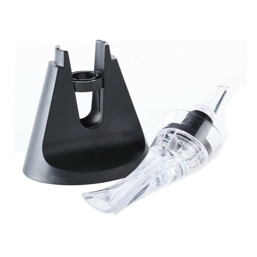 Wine Decanters Pourer - Premium Aerating Pourer and Decanter Spout Wine Pourers Wine Stoppers yuhuv test 0 yuhuv test022.