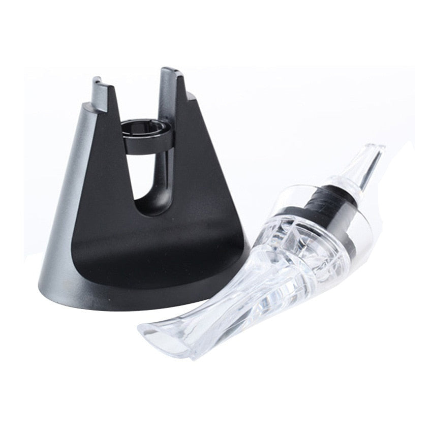 Wine Decanters Pourer - Premium Aerating Pourer and Decanter Spout Wine Pourers Wine Stoppers.