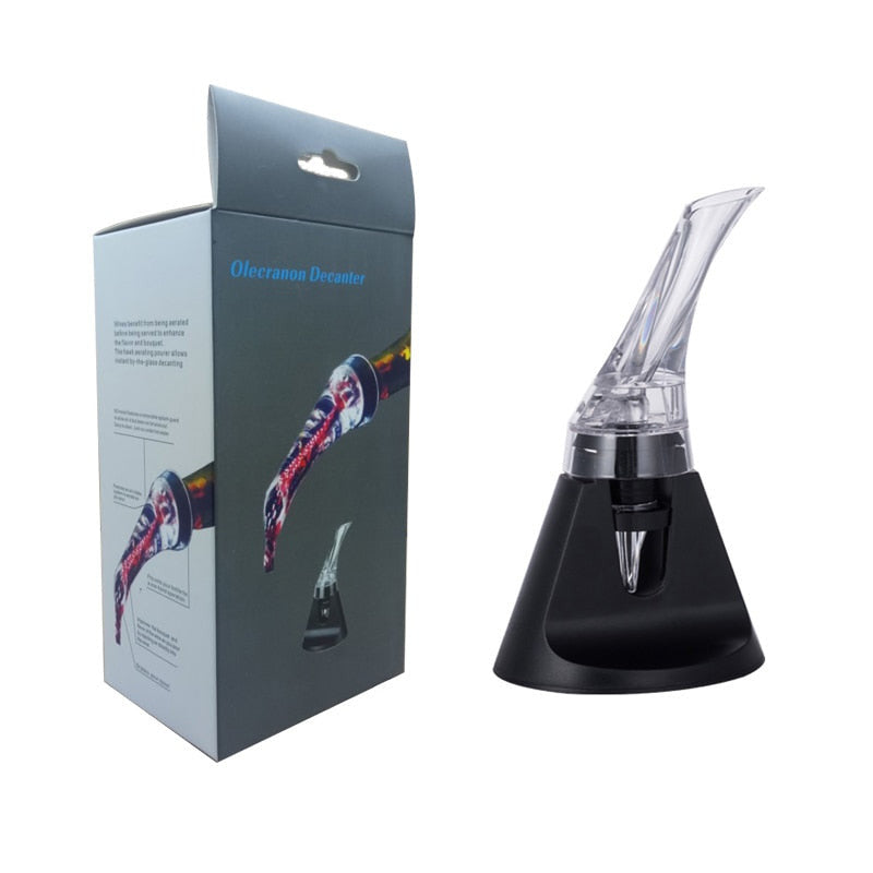 Wine Decanters Pourer - Premium Aerating Pourer and Decanter Spout Wine Pourers Wine Stoppers.