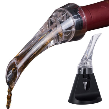 Wine Decanters Pourer - Premium Aerating Pourer and Decanter Spout Wine Pourers Wine Stoppersppp yuhuv test 0 yuhuv test022.