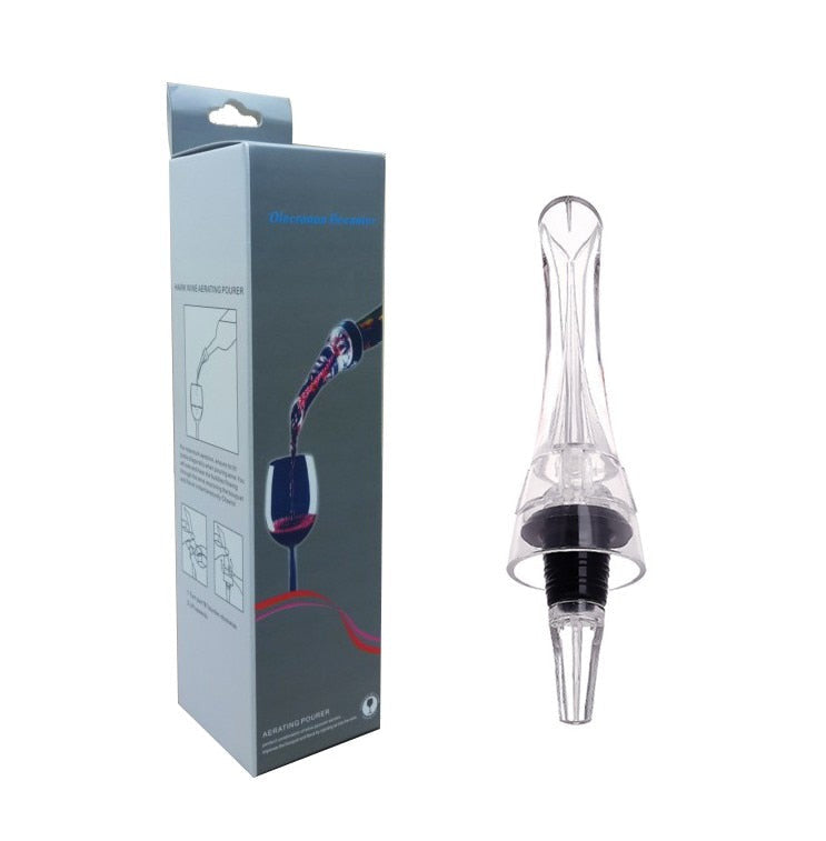 Wine Decanters Pourer - Premium Aerating Pourer and Decanter Spout Wine Pourers Wine Stoppers.