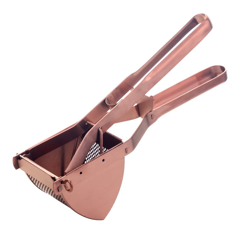 1xStainless Steel Manual Fruit Pomegranate Squeezer Orange Lemon Juicer Hand Press Kitchen Tools Potato Masher Ricer Maker Tool000.