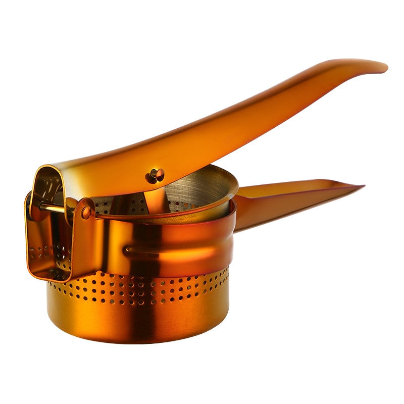 1xStainless Steel Manual Fruit Pomegranate Squeezer Orange Lemon Juicer Hand Press Kitchen Tools Potato Masher Ricer Maker Tool000.