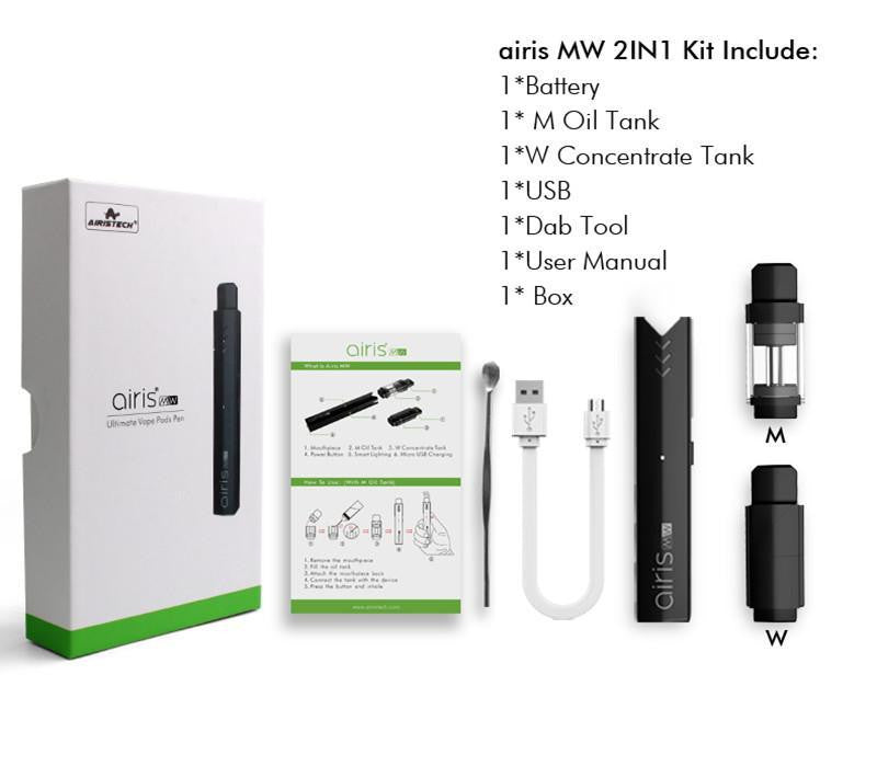 969696  yuhuv test Airis MW 2 in 1 Pod Kit Discount E-Nails Vaporizer Penaja.