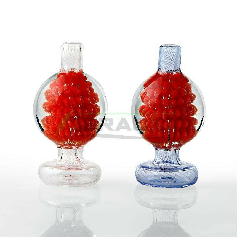 t5555551  Beracky Built-in Flower Glass Bubble Carb Cap Carb Cap.