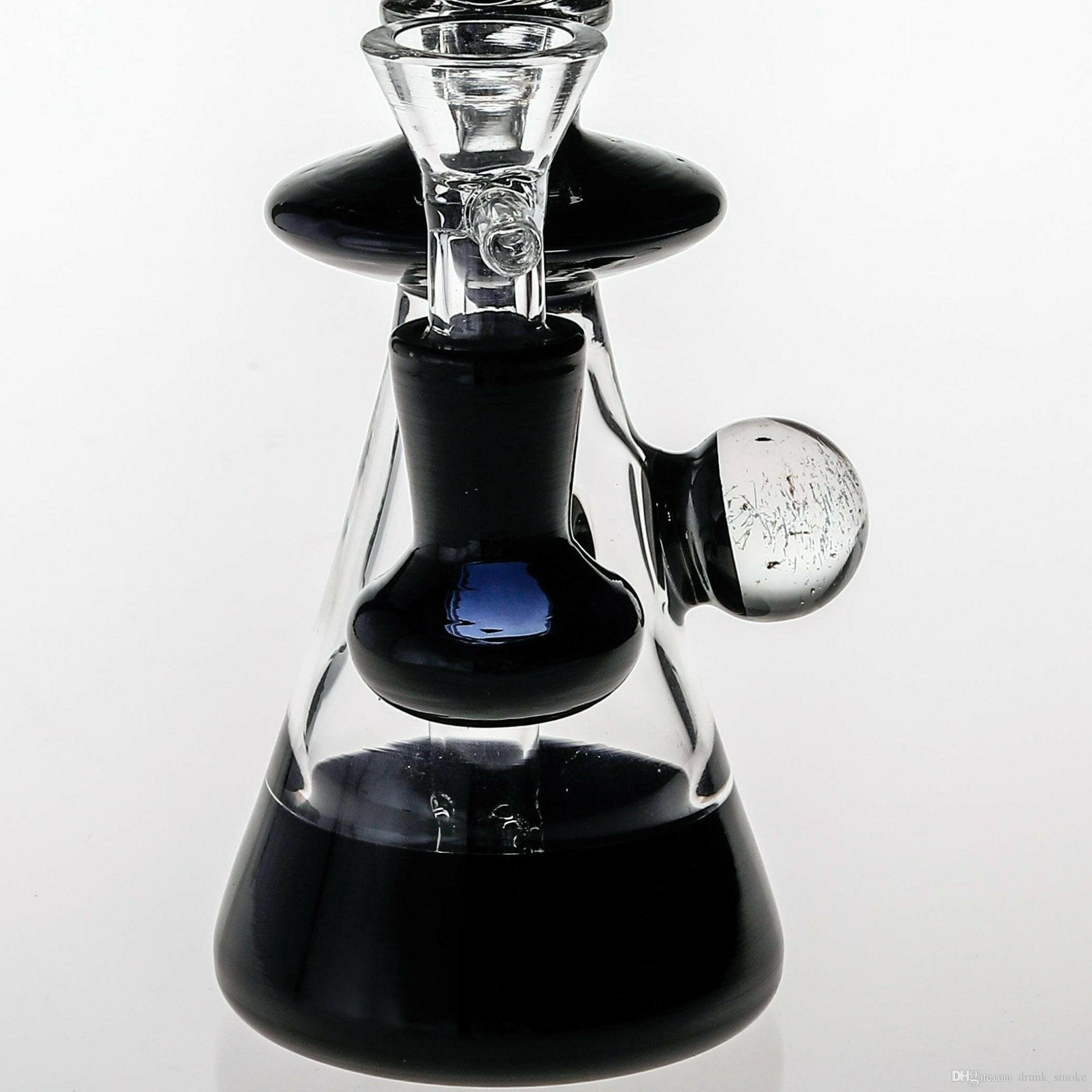 a22222346  330  Black Luminous Ball Double Function Rig Glass Rig 55.