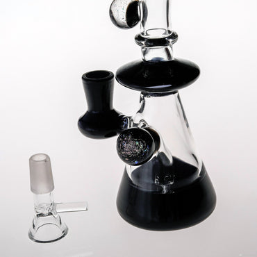 a22222346  330  Black Luminous Ball Double Function Rig Glass Rig 55.