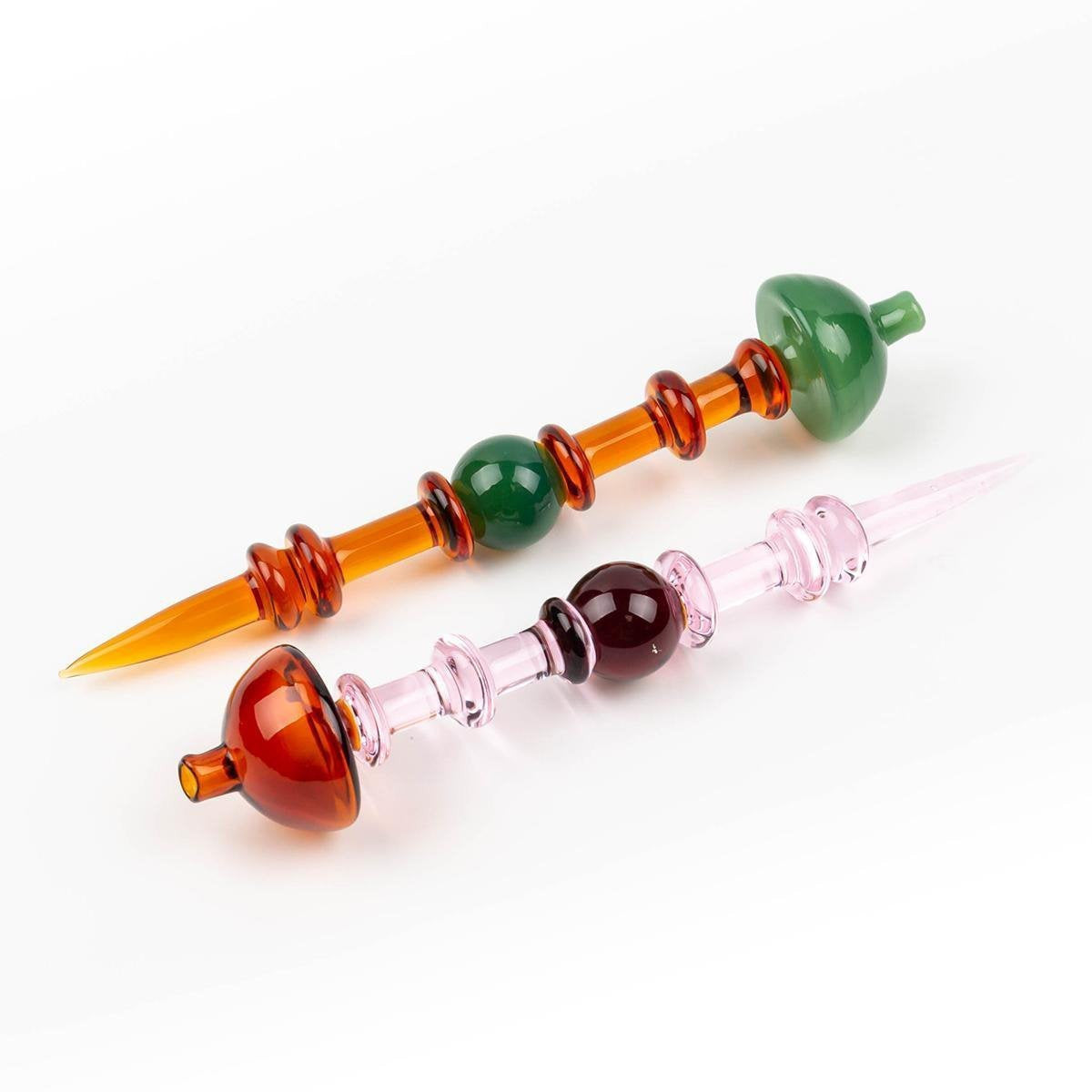 Color Glass Dabber Tool Carb Cap.