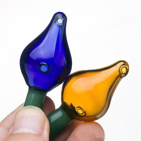Colored Bubble Carb Cap OD 22mm.