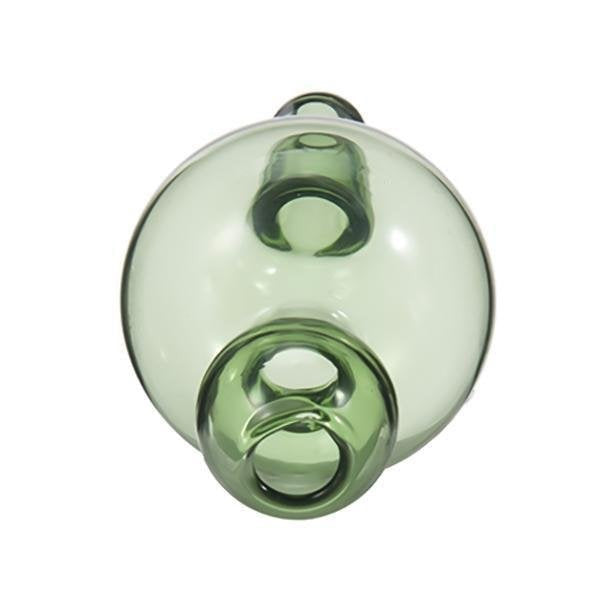 Colored Glass Carb Cap 28mm Round Ball Dome.