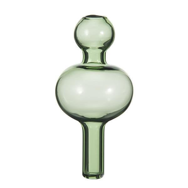 Colored Glass Carb Cap 28mm Round Ball Dome.