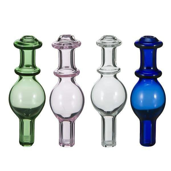 Colored Glass Round Ball Dome Bubble Carb Cap.