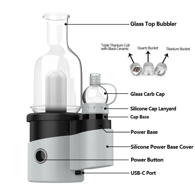 a22222346  330  Crossing Core E-Rig Kit Portable Enail 55.