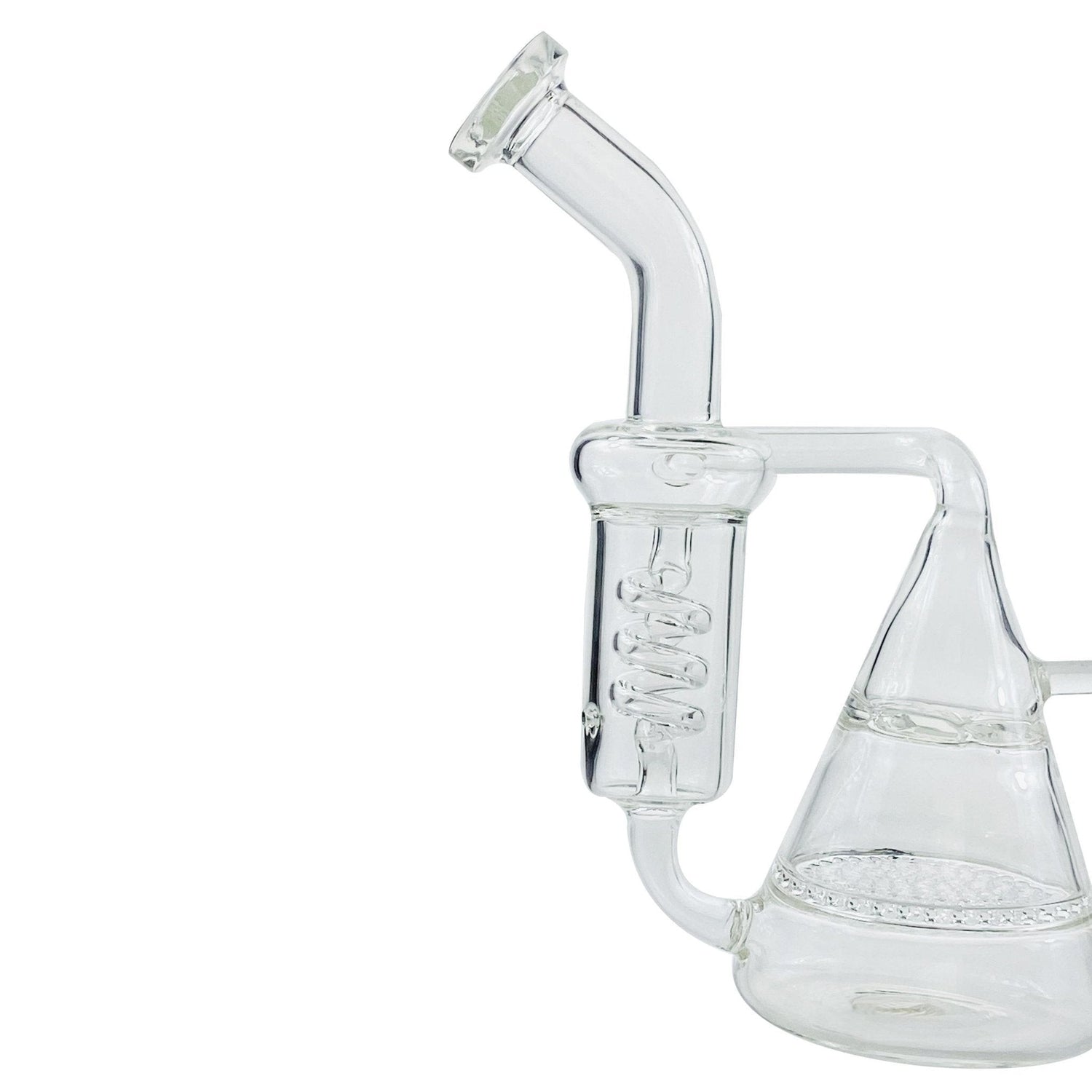 Double Recycler Honeycomb Turbine Spiral Ice Catcher.