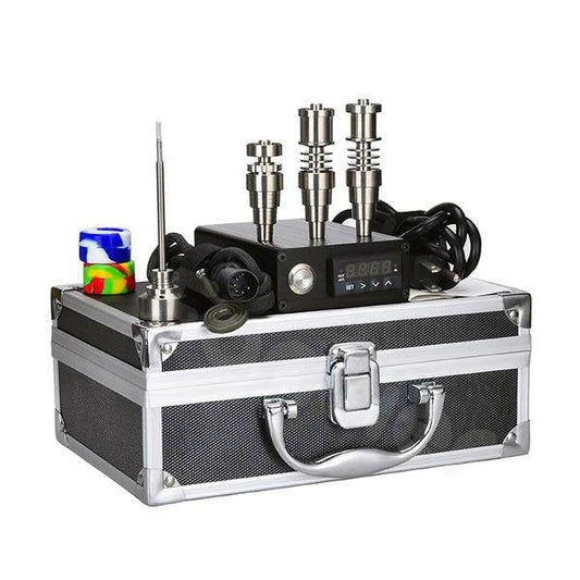 969696  yuhuv test Fancier Titanium Enail Case Kit Discount E-Nails Enail Kitajađ.