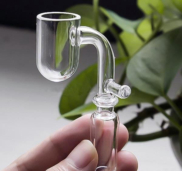 Flat Top Round Bottom Quartz Banger Enail.