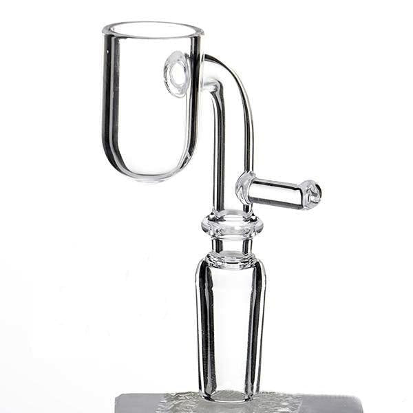 Flat Top Round Bottom Quartz Banger Enail.