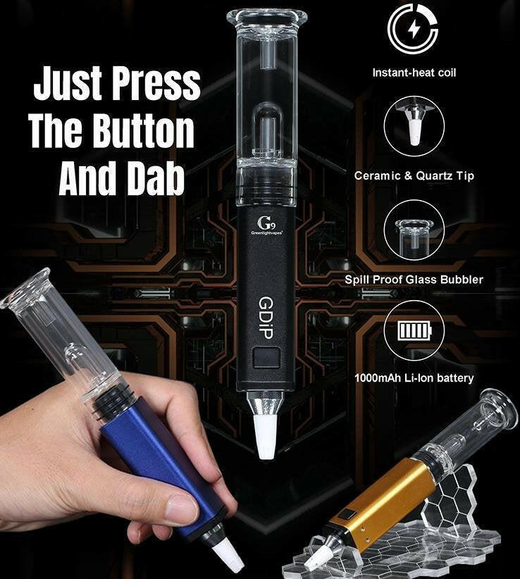 a22222346  33  Greelightvapes G9 G-Dip Kit Portable Enail 55.