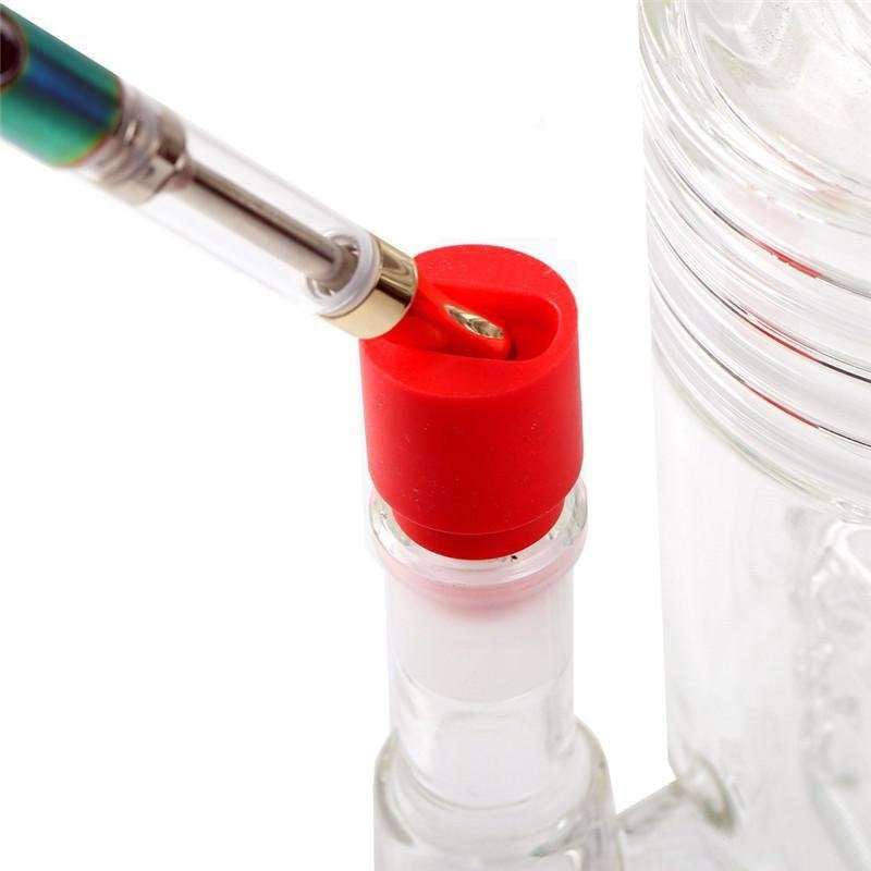 Greenlightvapes G-Cap Silicone Cartridge Rig Connector.