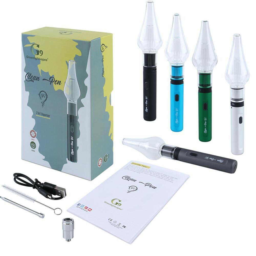 a22222346  330  Greenlightvapes G9 Clean Pen V2  55.