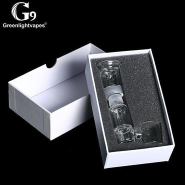 a22222346  330  Greenlightvapes G9 Replacement Glass Bubbler - Mouthpieces  55.