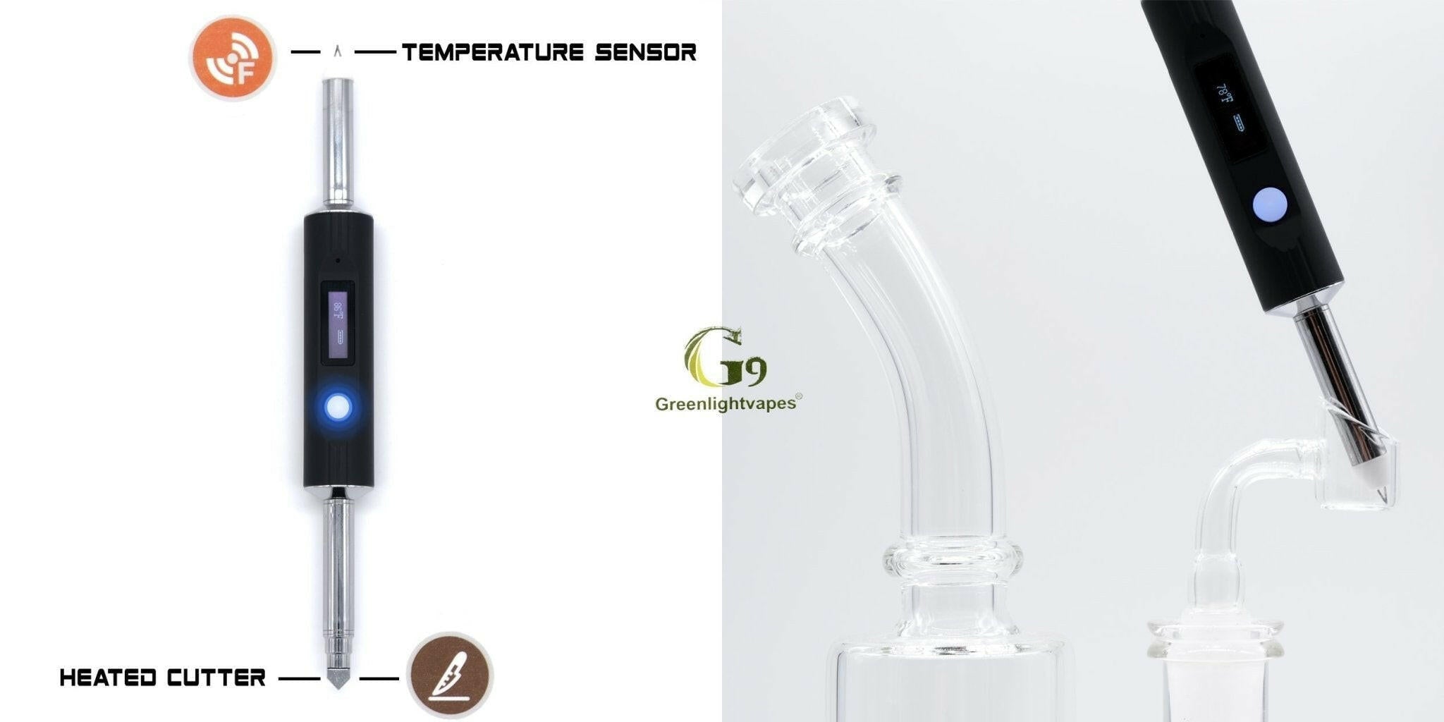 a22222346  330  Greenlightvapes G9 Temperature Sensor & Dab Cutting Tool Enail Temperature Sensor 55.