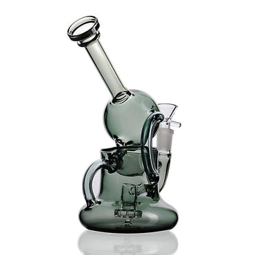 a22222346  330  Hii Glass Base Recycler Thick Beaker Glass Rig 55.