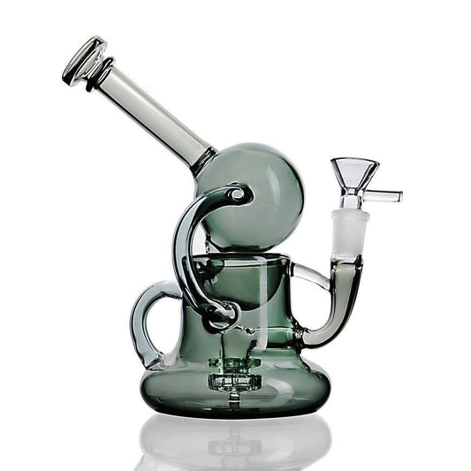 969696  yuhuv test Hii Glass Base Recycler Thick Beaker Discount E-Nails Glass Rigajađ.