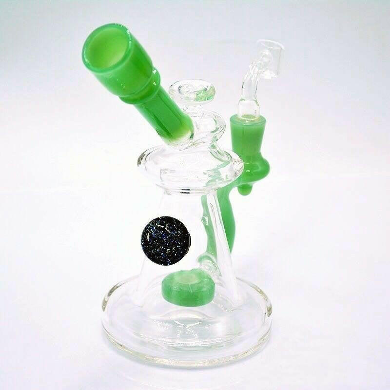 a22222346  330  Hot Glass Y4 Showerhead Percolator Glass Rig 55.